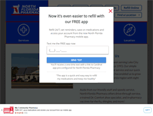 Tablet Screenshot of northflpharmacy.com